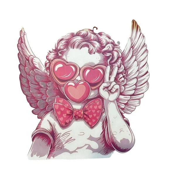 Handcrafted Valentine’s Day canvas Tote Bag - pick one - Buy now price - Picture 2 of 16